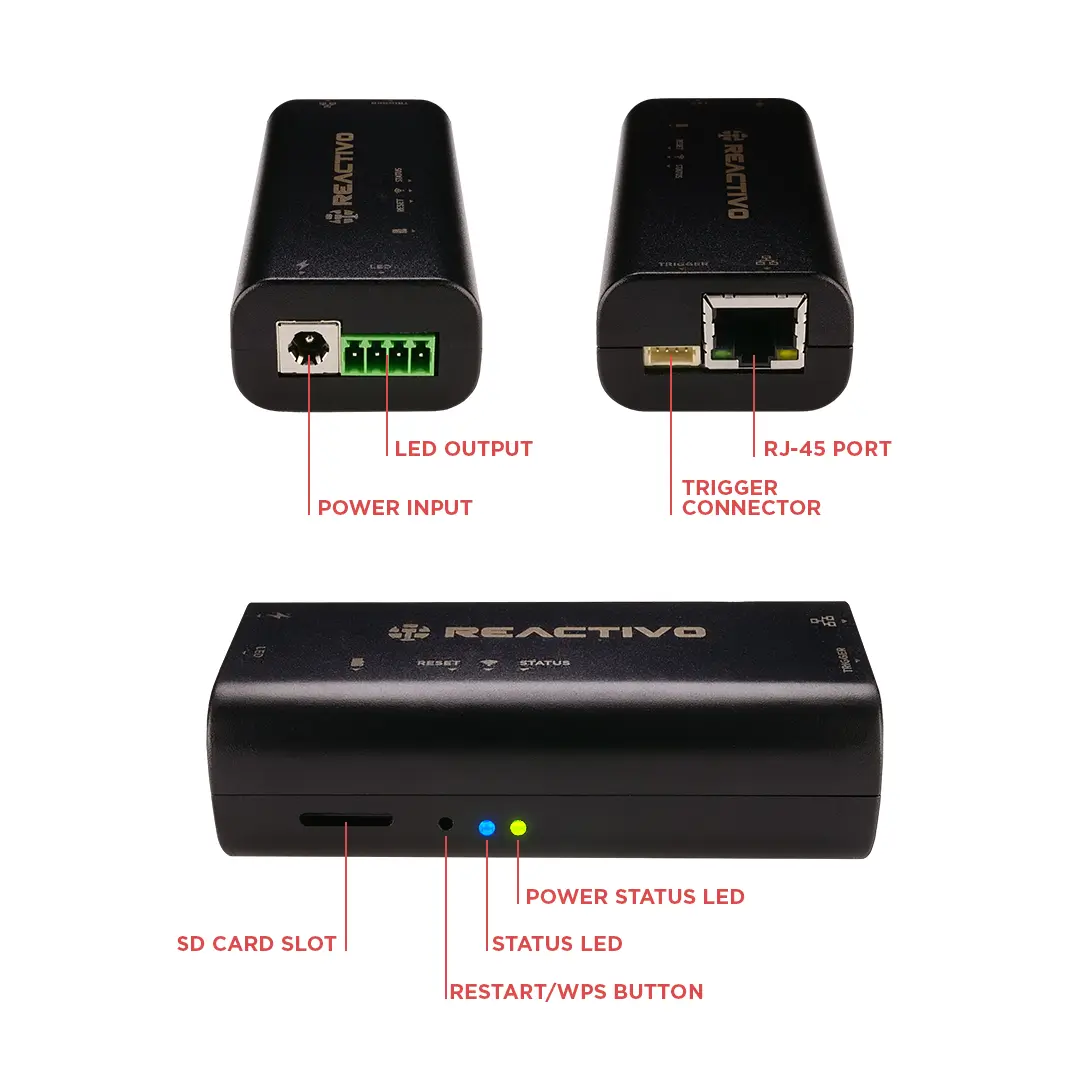 【新品・未使用】RJ Port Controller ２台セット Reactivo 2 - Art-net/Standalone pixel controller - LED Strip Studio